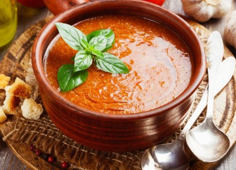 Recette Gazpacho traditionnel vegan