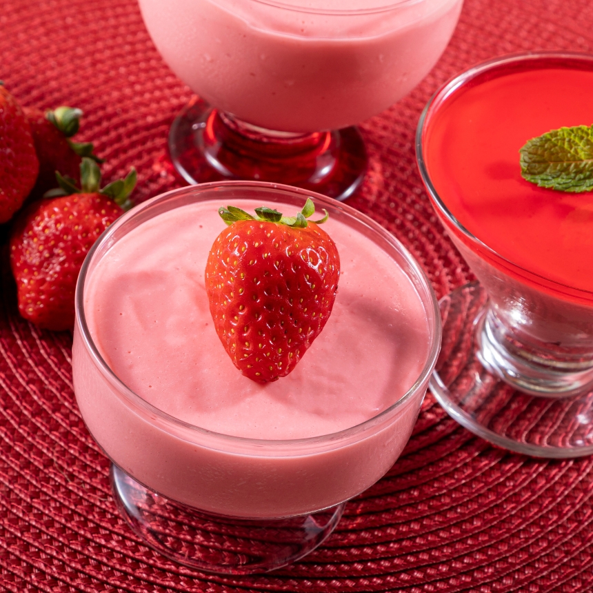 Recette Mousse de fruits rouges au tofu soyeux végane