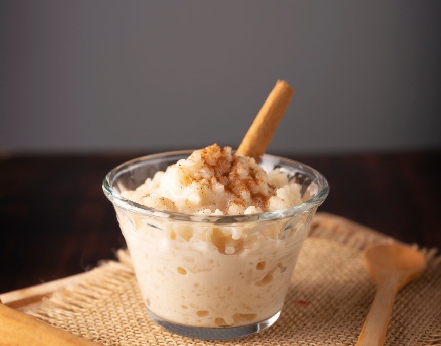 Riz au lait de coco végétal