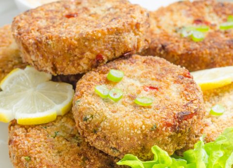 Recette Galettes végétales aux edamame