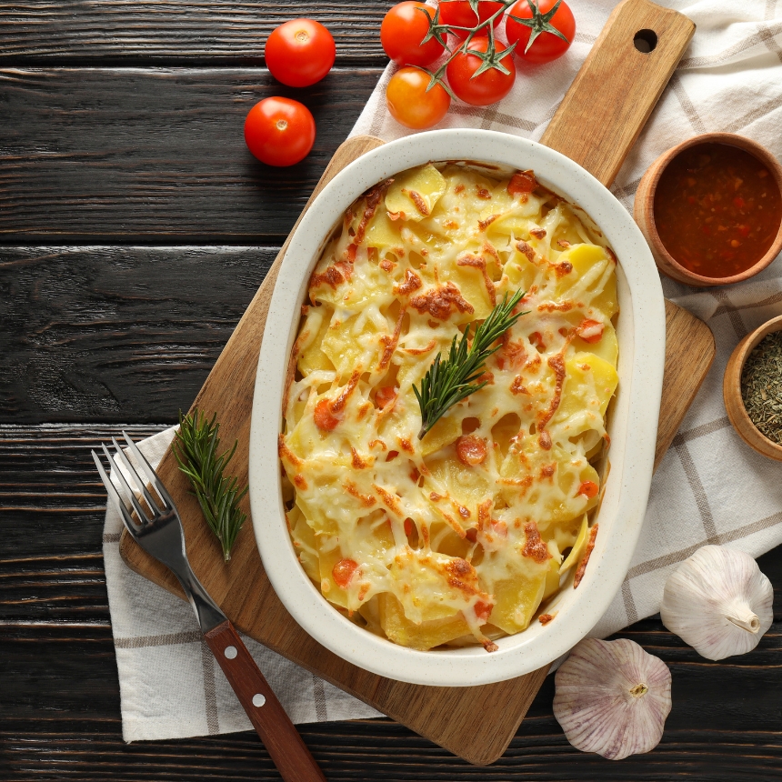Recette Gratin dauphinois vegan