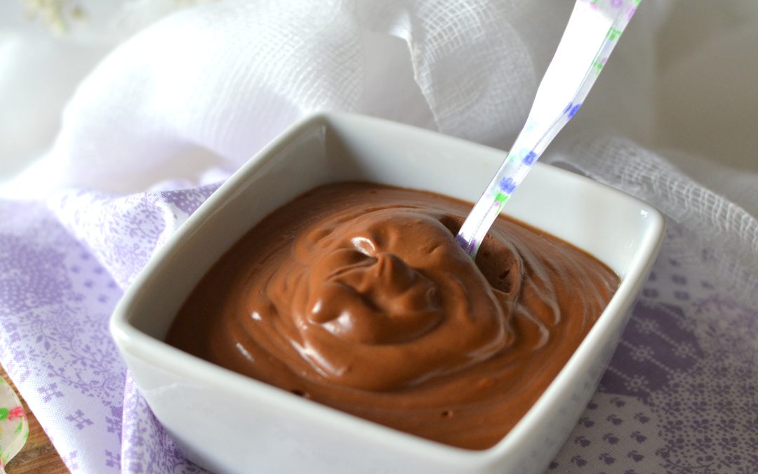 Mousse chocolat-potimarron végane