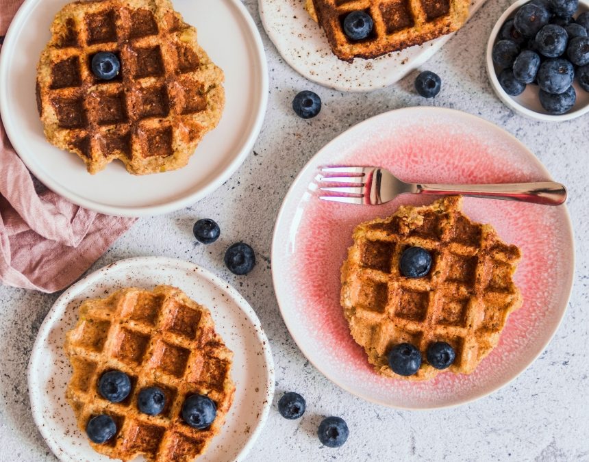 Gaufres véganes sans gluten