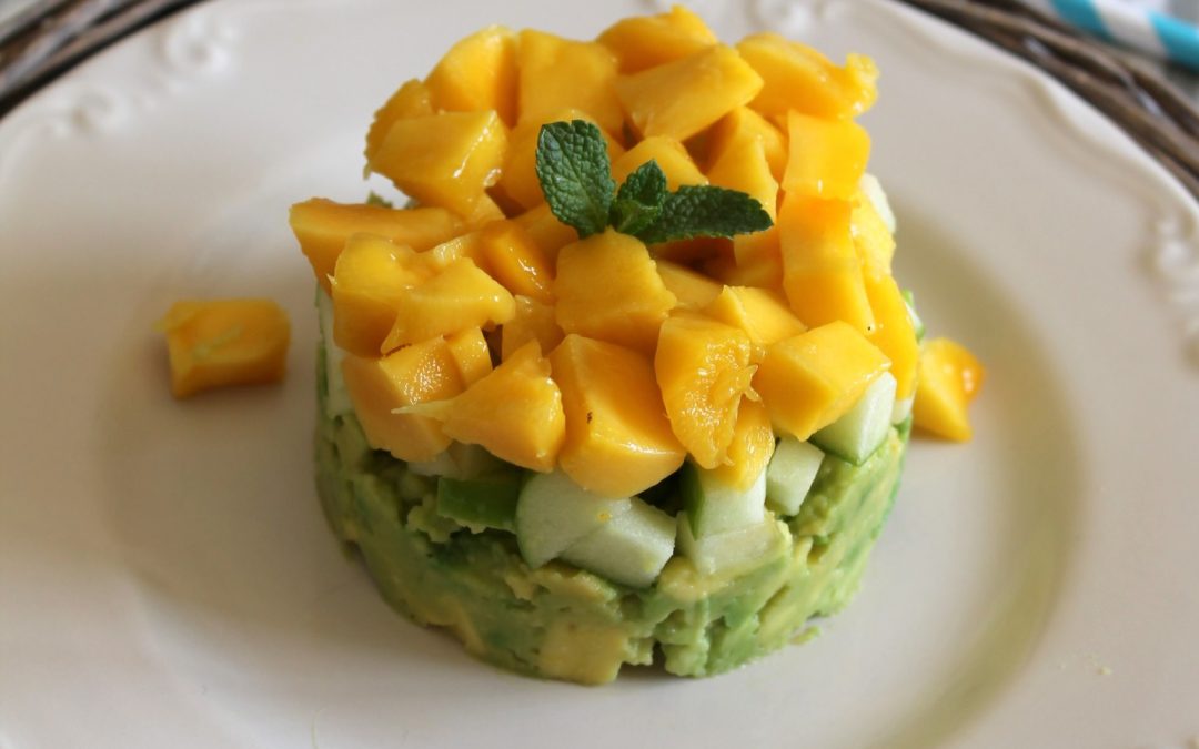 Tartare sucré-salé vegan