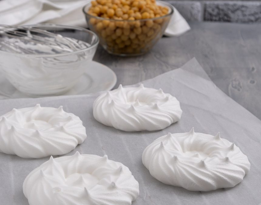 Meringues végétaliennes