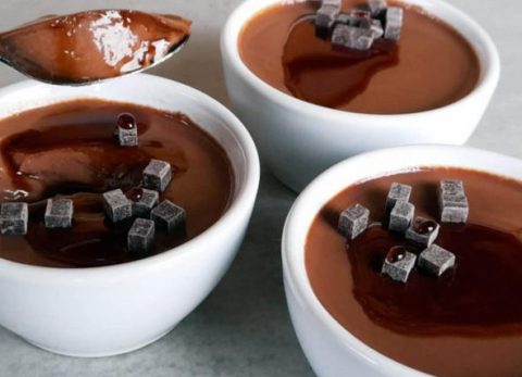 Recette Flans au chocolat végétaux