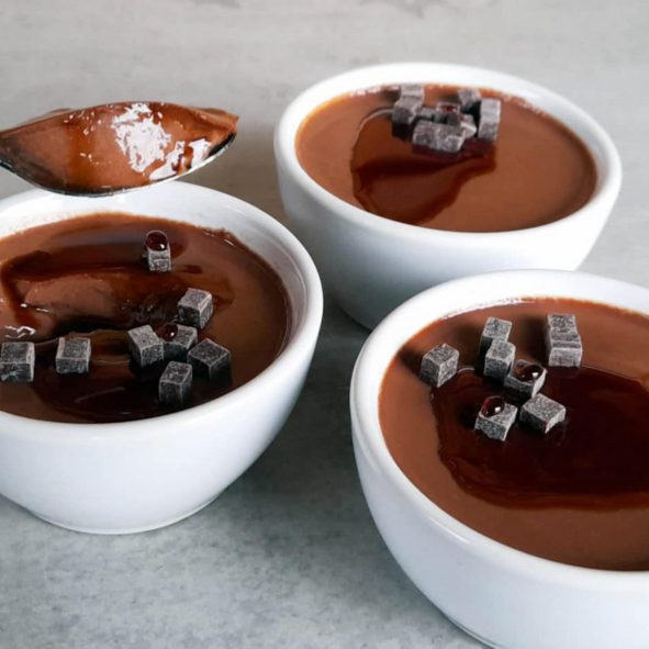 Recette Flans au chocolat végétaux