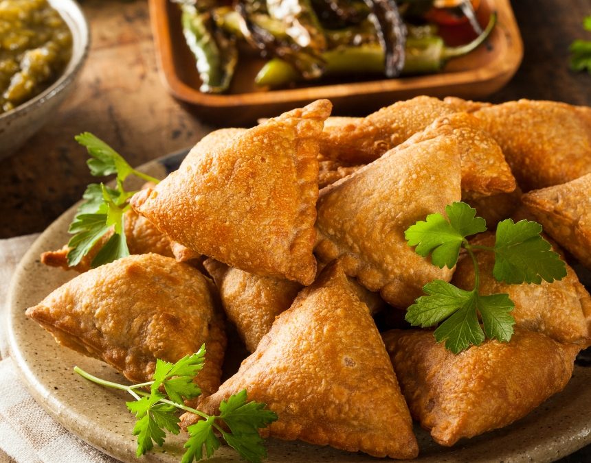 Samossas à l’indienne vegan