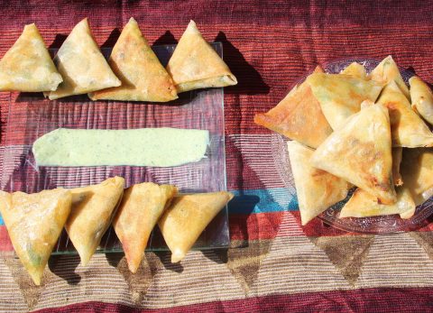 Recette Samossas à l’indienne vegan