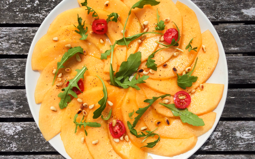 Carpaccio de melon