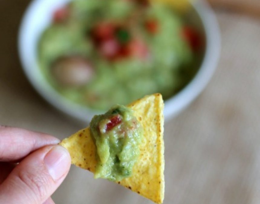 Guacamole vegan de courgettes