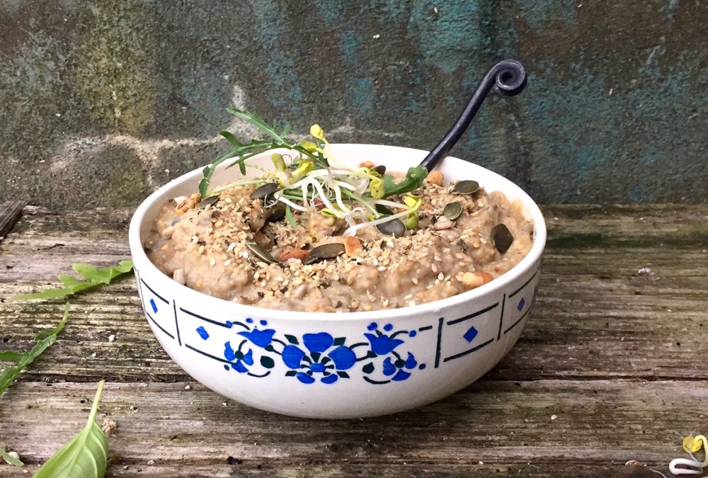 Baba ganoush au miso