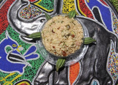 Recette Risotto aux gombos