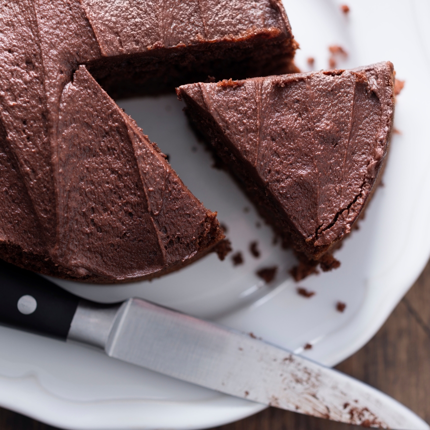 Recette Gâteau au chocolat vegan et sans gluten