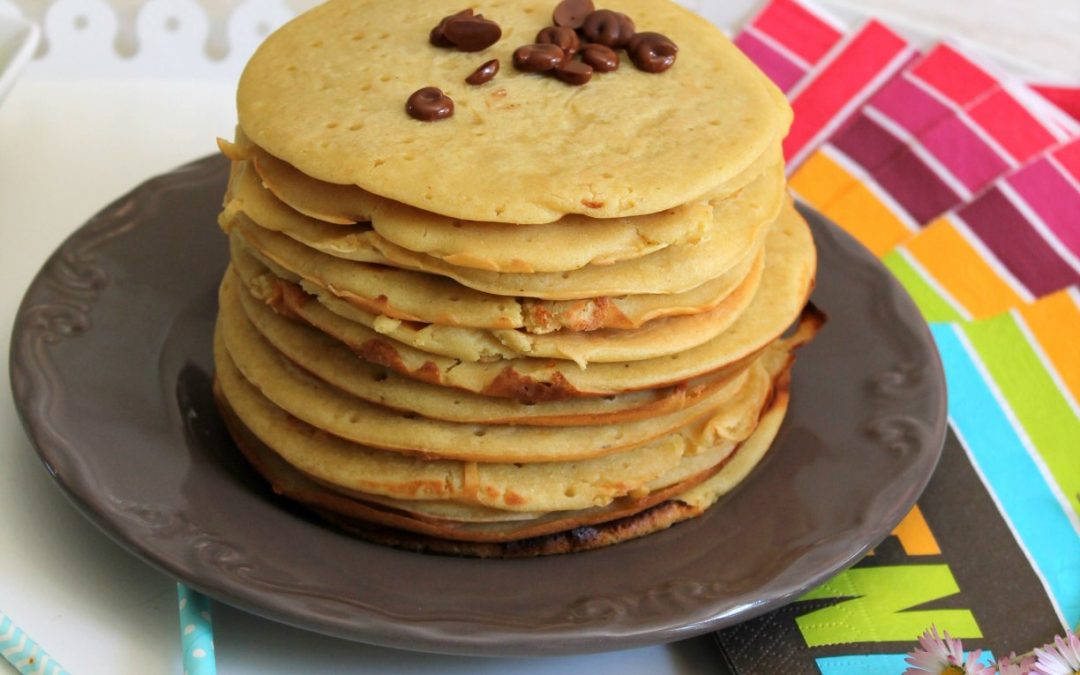 Pancakes vegan au tofu soyeux et sans gluten