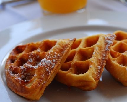 Recette Gaufres vegan aux graines de chia