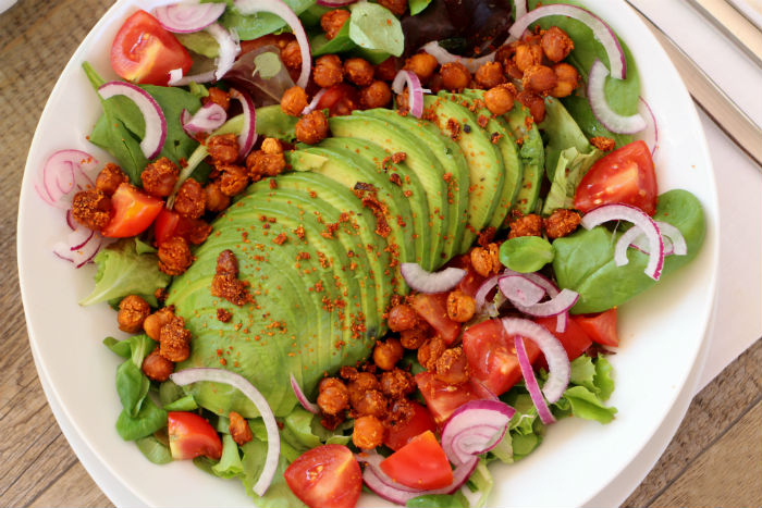 salade de pois chiches au paprika
