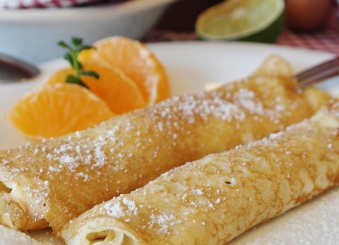 Recette Crêpes véganes aromatisées à l’orange