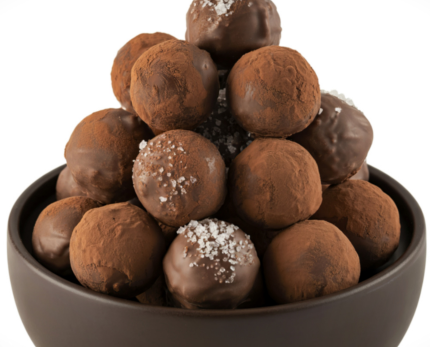 Recette Truffes au chocolat végane