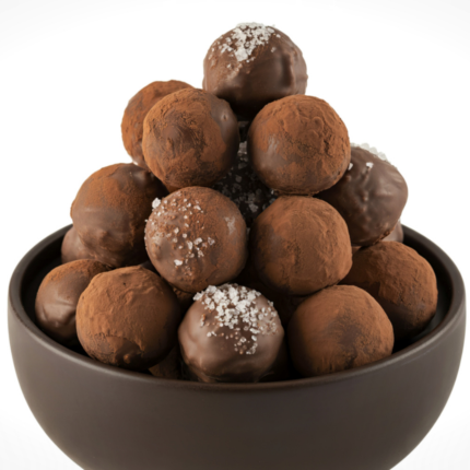 Truffes au chocolat végane