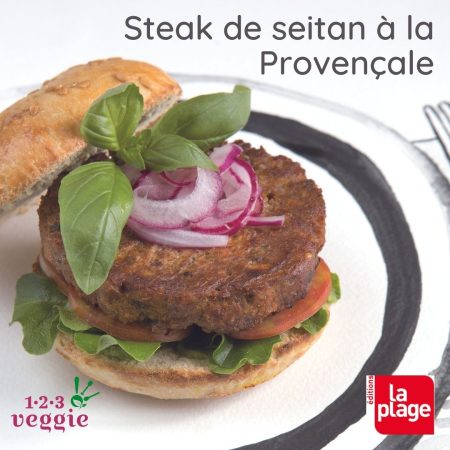Steak de seitan à la Provençale