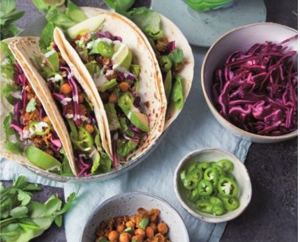 Recette Tacos de pois chiches