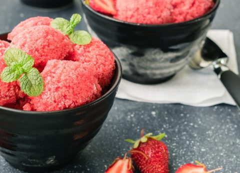 Recette Sorbet aux fruits végétal