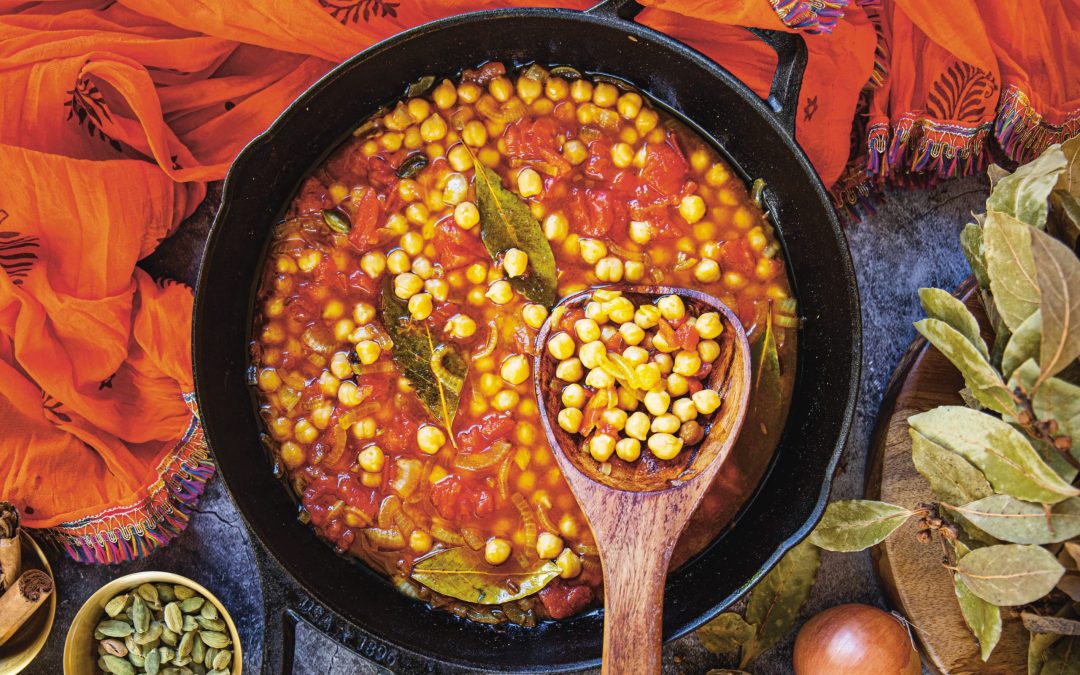Chana massala aux pois chiches