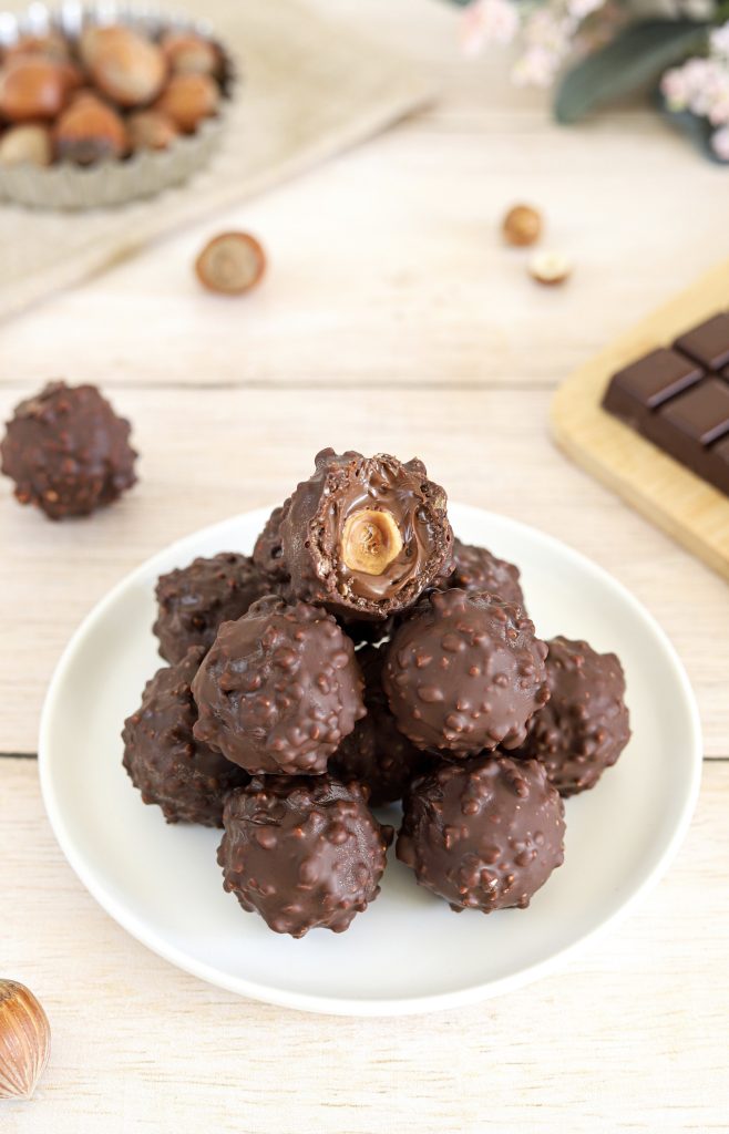 Rochers choco-noisette