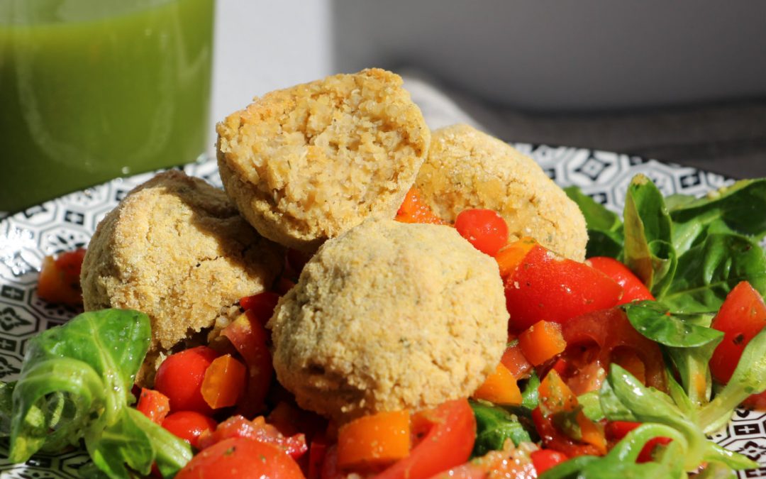 Boulettes de quinoa aux pois chiches
