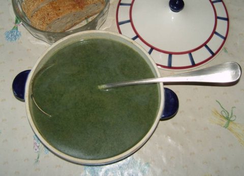 Recette Soupe aux orties