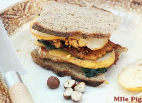 Recette Sandwich au tempeh