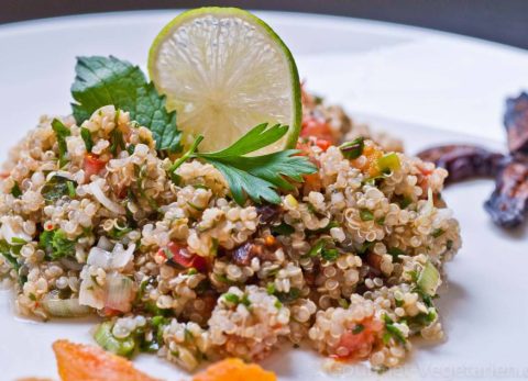 Recette Taboulé de quinoa aux figues et abricots secs