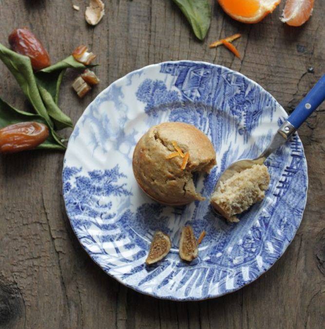 Muffins frangipane & érable aux zestes de clémentines