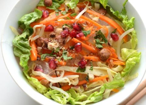 Recette Salade asiatique végane