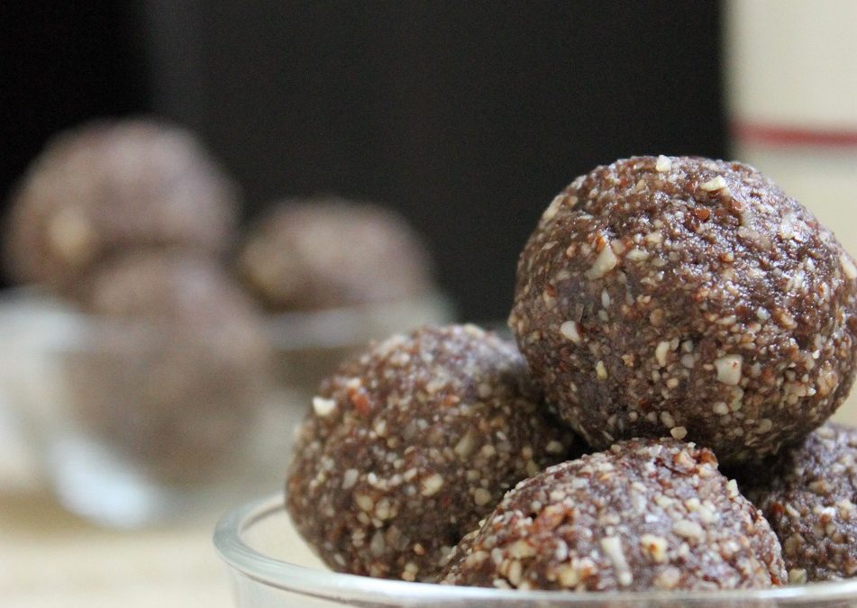 Boulettes énergie chocolat et noisettes