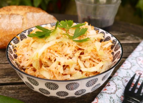 Recette Coleslaw végane