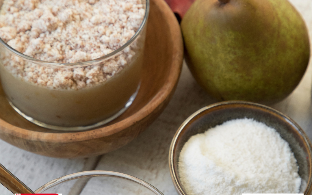 Crumble glacé banane-coco