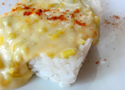 Recette Béchamel végétale aux poireaux