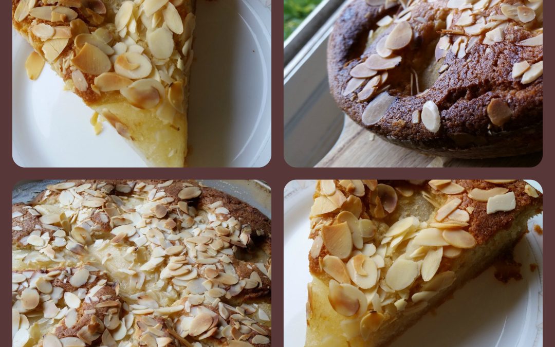 Gâteau financier aux poires et aux amandes