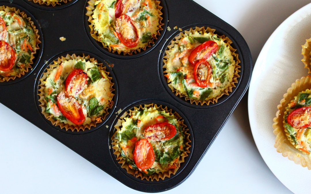 Mini frittatas aux légumes