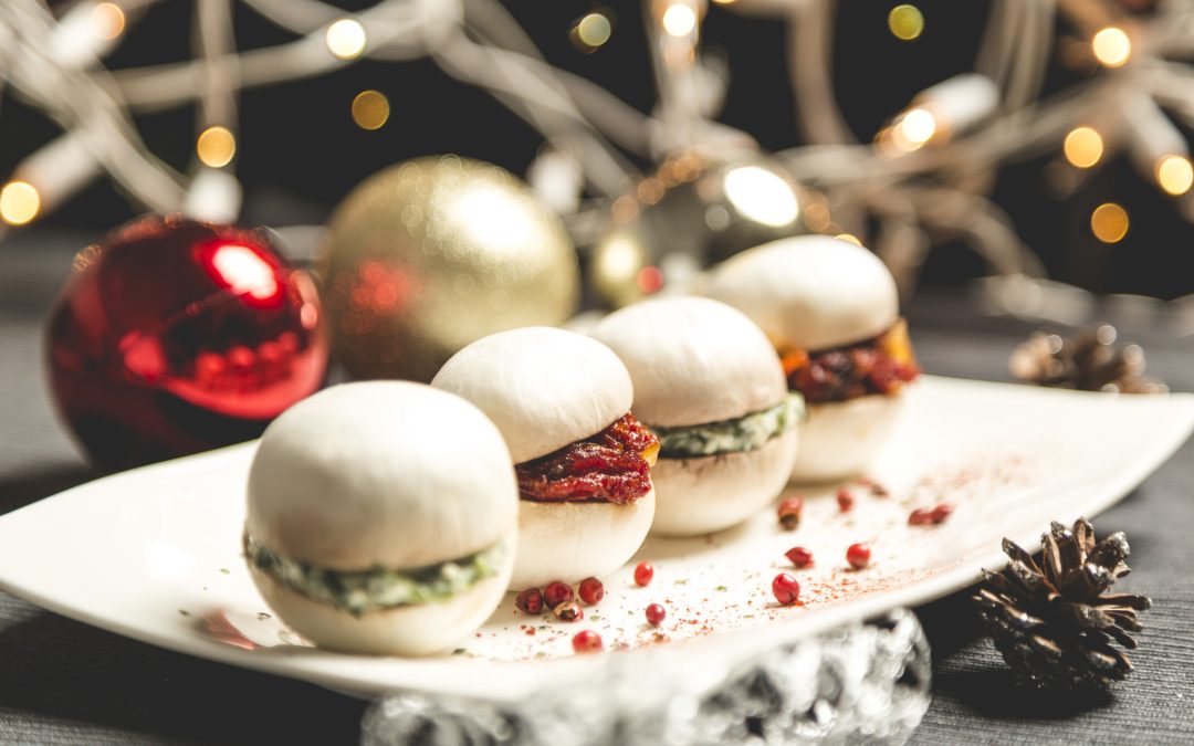 Macarons salés de Noël