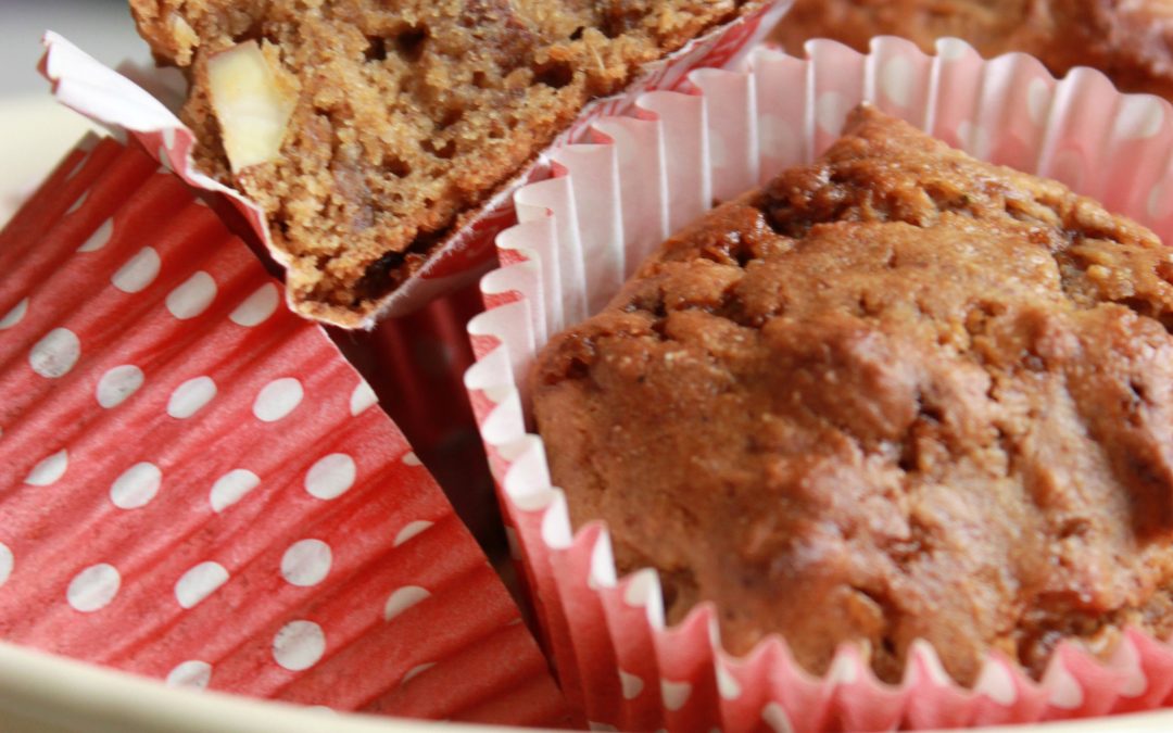 Muffins amandes et baies de goji au tofu soyeux