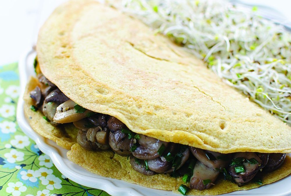 Omelette de Pois-chiches