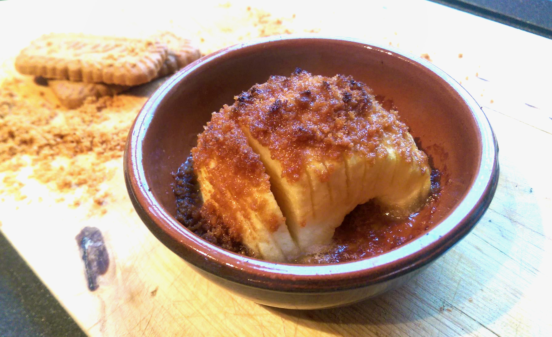 Recette Pommes au four en croûte de spéculoos