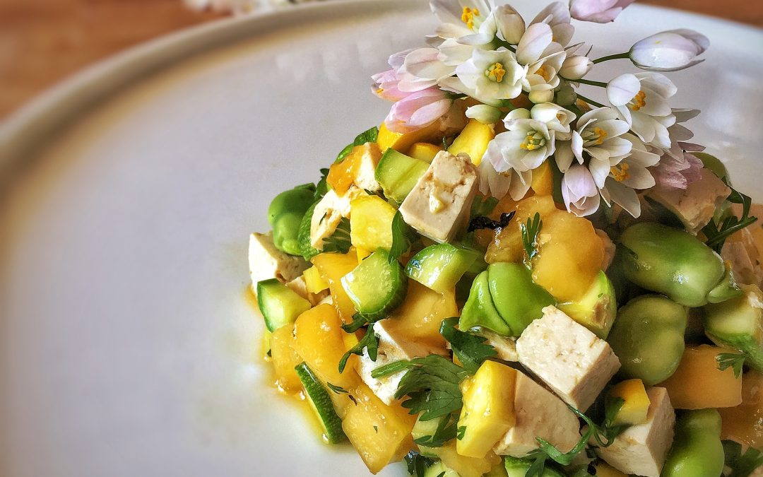 Tartare fumé printanier