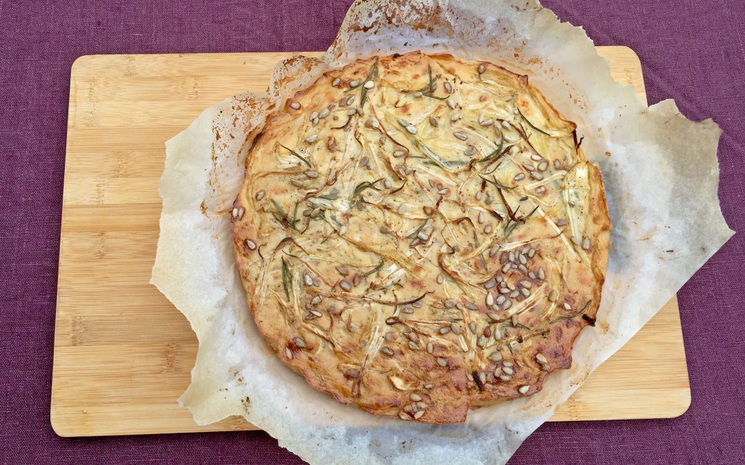 Cecina, ou galette de pois chiches aux fenouils