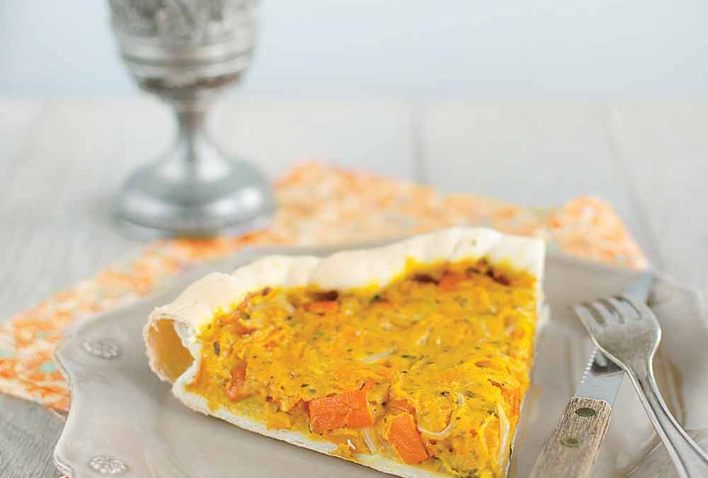 Tarte d’automne au potimarron