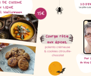 Cours de cuisine en ligne