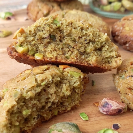 Recette Cookies vegan à la pistache